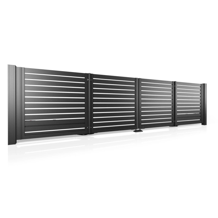Brama aluminiowa składana MODERN AW.AL.101.