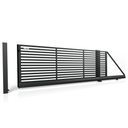 Brama aluminiowa przesuwna MODERN AW.AL.102.