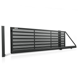 Brama aluminiowa przesuwna MODERN AW.AL.103.