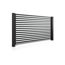 Przęsło ogrodzeniowe aluminiowe MODERN AW.AL.102.