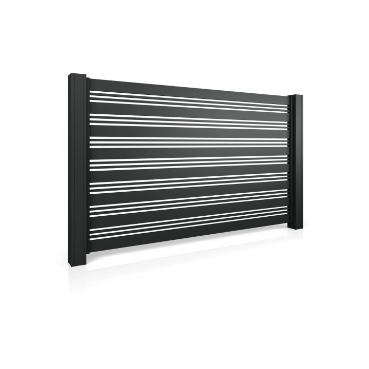 Przęsło ogrodzeniowe aluminiowe MODERN AW.AL.103.