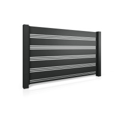 Przęsło ogrodzeniowe aluminiowe MODERN AW.AL.105.