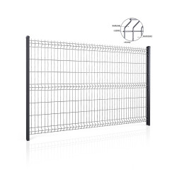 Panel ogrodzeniowy VEGA B Light 3D. Oczko 50x200. Paleta 50 szt.