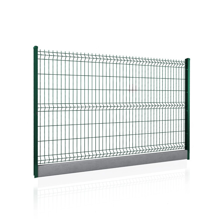 Panel ogrodzeniowy VEGA B 3D oczko: 50x200, słupy i akcesoria GAMMA. Palety po 50 kpl.