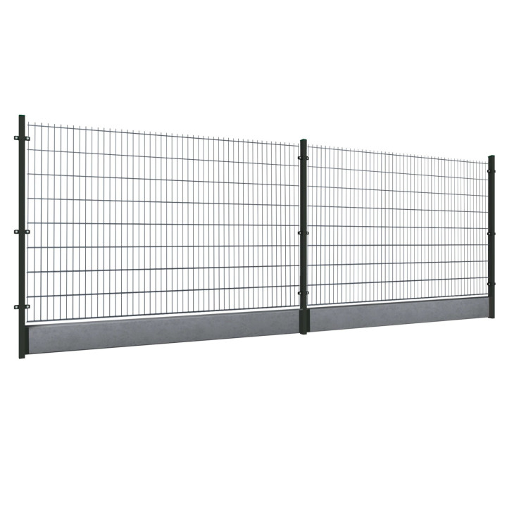 Panel ogrodzeniowy VEGA 2D, słupy i akcesoria OMEGA. Palety po 30 kpl.