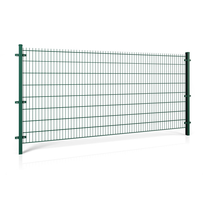 Panel ogrodzeniowy VEGA 2D, słupy i akcesoria OMEGA. Palety po 30 kpl.