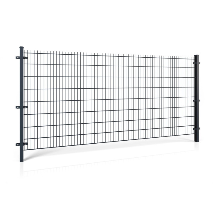 Panel ogrodzeniowy VEGA 2D Super, słupy i akcesoria OMEGA. Palety po 25 kpl.