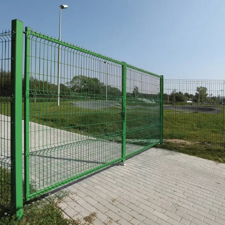 Brama panelowa dwuskrzydłowa Modest.