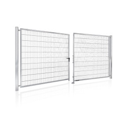 Brama panelowa dwuskrzydłowa Gardia Light.
