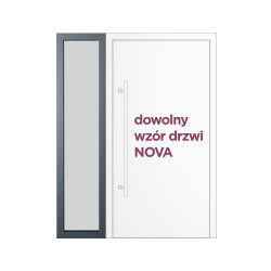 Doświetle boczne lewe do drzwi NOVA (dopłata).