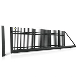 Brama aluminiowa przesuwna CLASSIC AW.AL.01.