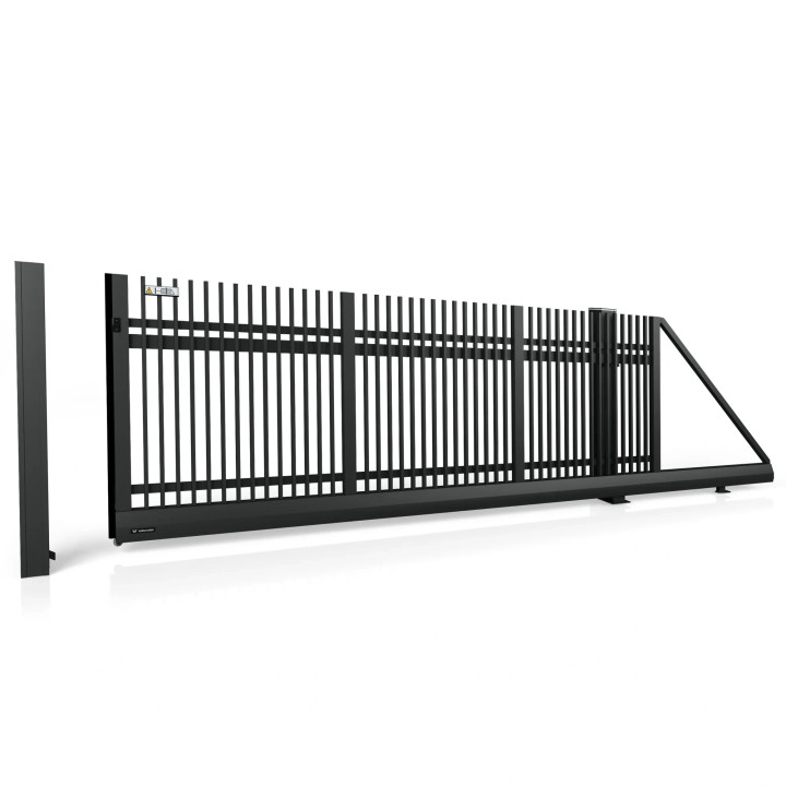 Brama aluminiowa przesuwna CLASSIC AW.AL.01.