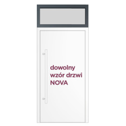 Naświetle górne do drzwi NOVA (dopłata).