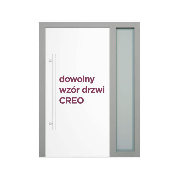 Doświetle boczne prawe do drzwi CREO (dopłata).