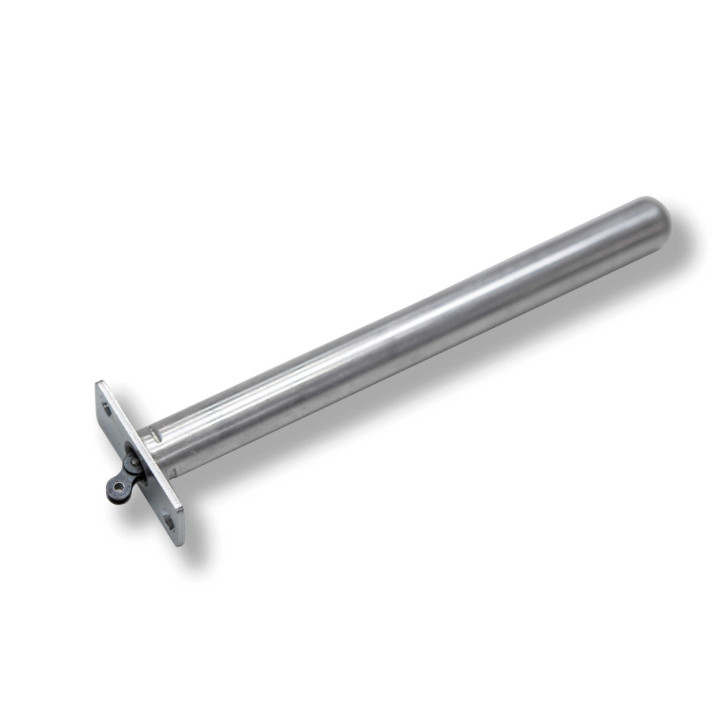 Samozamykacz łańcuchowy do drzwi przejściowych w bramach uchylnych (dopłata).
