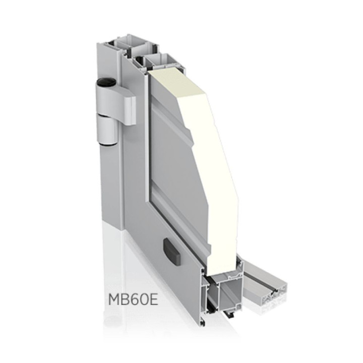 Drzwi gospodarcze panelowe - DoorPro 60. Panel V.