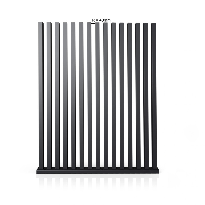 Przęsło palisadowe stalowe INFINITY AW.10.130.
