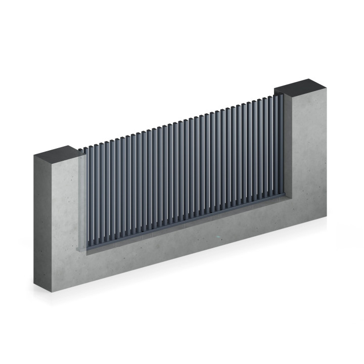 Przęsło palisadowe stalowe INFINITY AW.10.131.