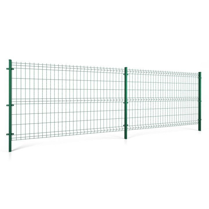Panel ogrodzeniowy VEGA B Light 3D. Wymiar: 2500x1330mm. Kolor grafitowy (ocynk +RAL 7016). Oczko 80x200. Wyprzedaż do…