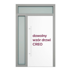 Doświetle boczne lewe i naświetle górne do drzwi CREO.