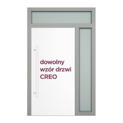 Doświetle boczne prawe i naświetle górne do drzwi CREO.