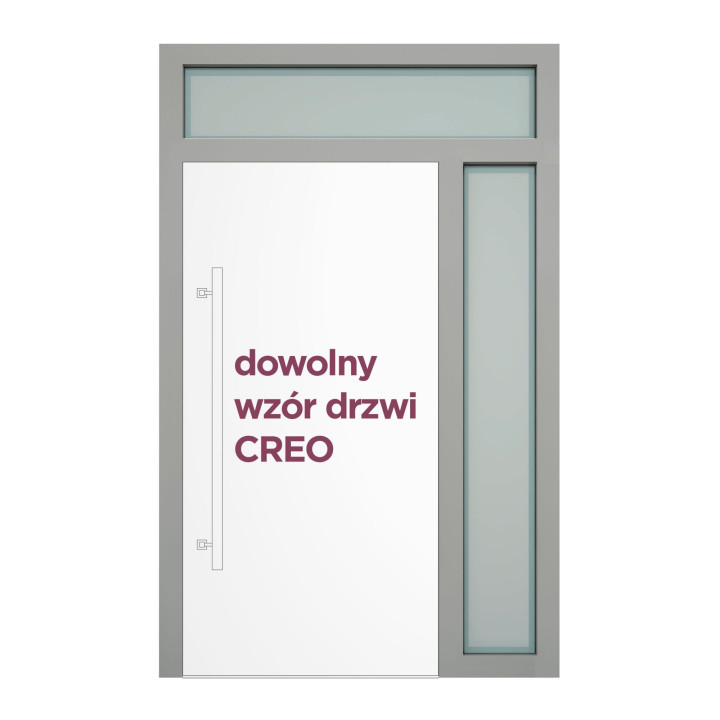 Doświetle boczne prawe i naświetle górne do drzwi CREO.
