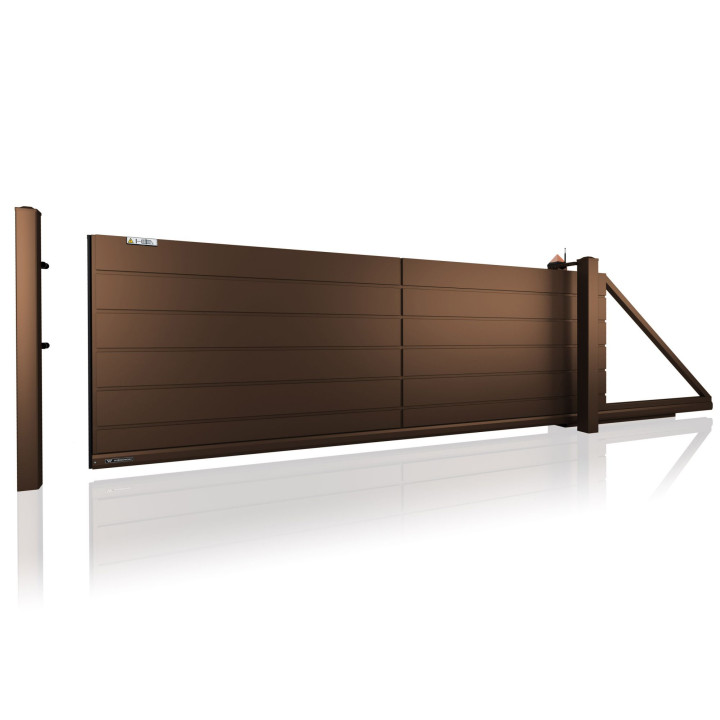 Brama przesuwna HOME INCLUSIVE AW.10.200 (panel 250mm).