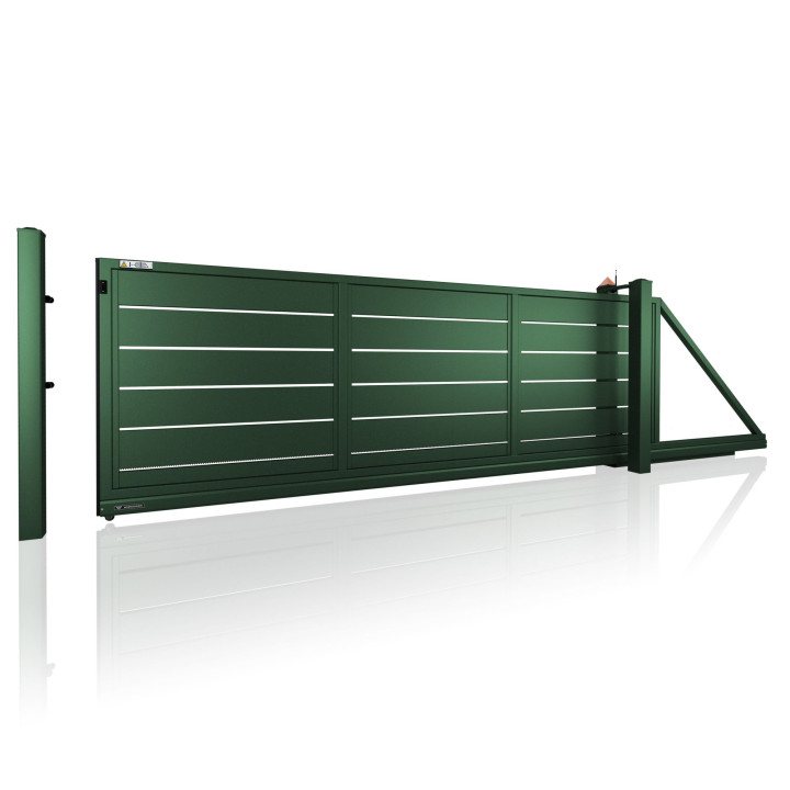 Brama przesuwna HOME INCLUSIVE AW.10.228 w wersji z prześwitem.