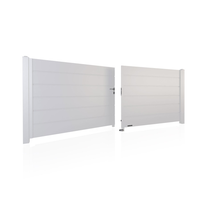 Brama dwuskrzydłowa HOME INCLUSIVE AW.10.200 (panel 250mm).