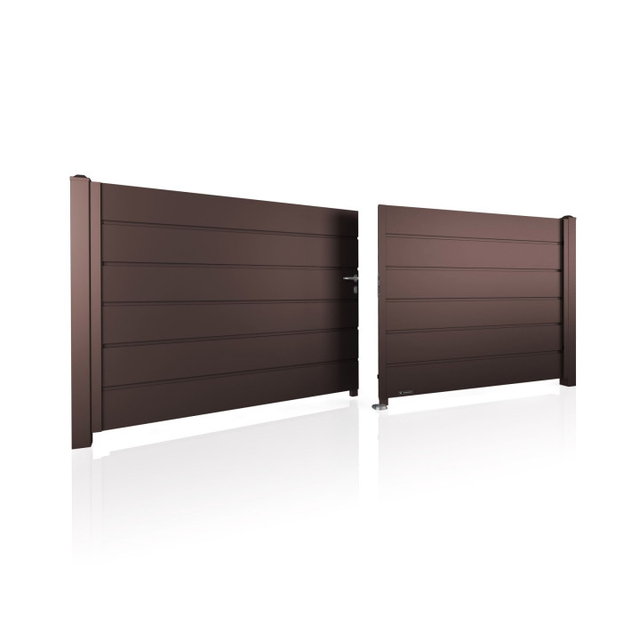 Brama dwuskrzydłowa HOME INCLUSIVE AW.10.200 (panel 250mm).