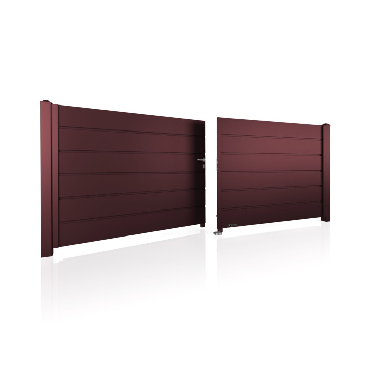 Brama dwuskrzydłowa HOME INCLUSIVE AW.10.200 (panel 250mm).