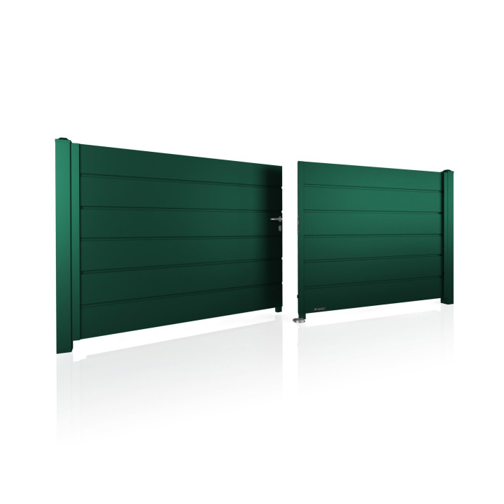 Brama dwuskrzydłowa HOME INCLUSIVE AW.10.200 (panel 250mm).