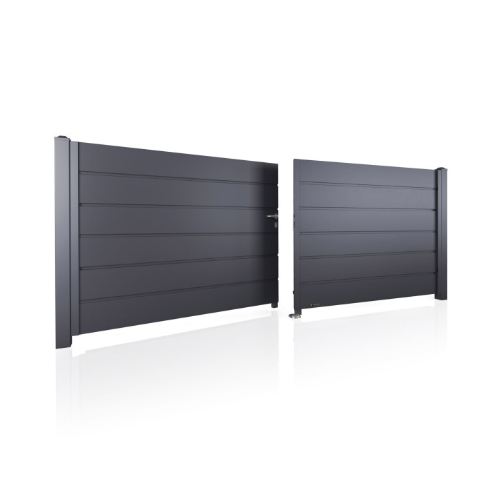 Brama dwuskrzydłowa HOME INCLUSIVE AW.10.200 (panel 250mm).