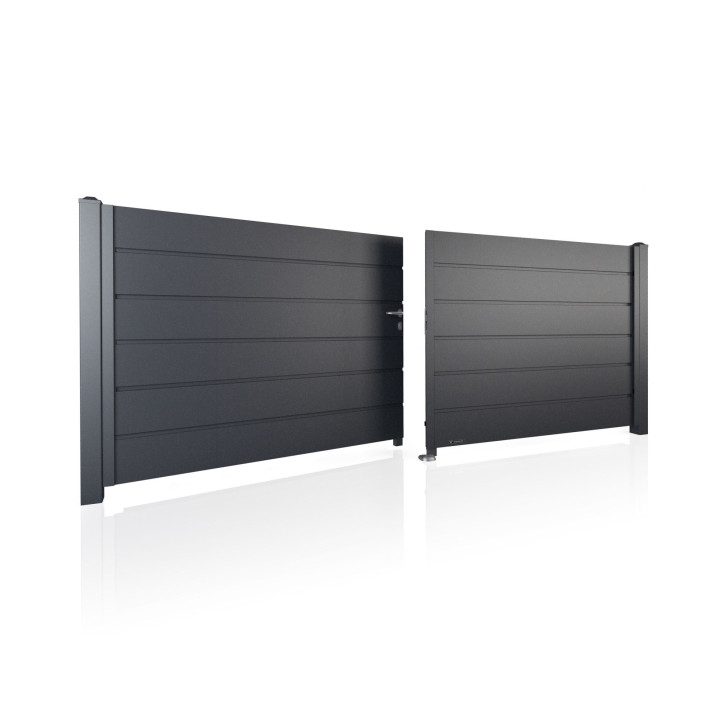 Brama dwuskrzydłowa HOME INCLUSIVE AW.10.200 (panel 250mm).