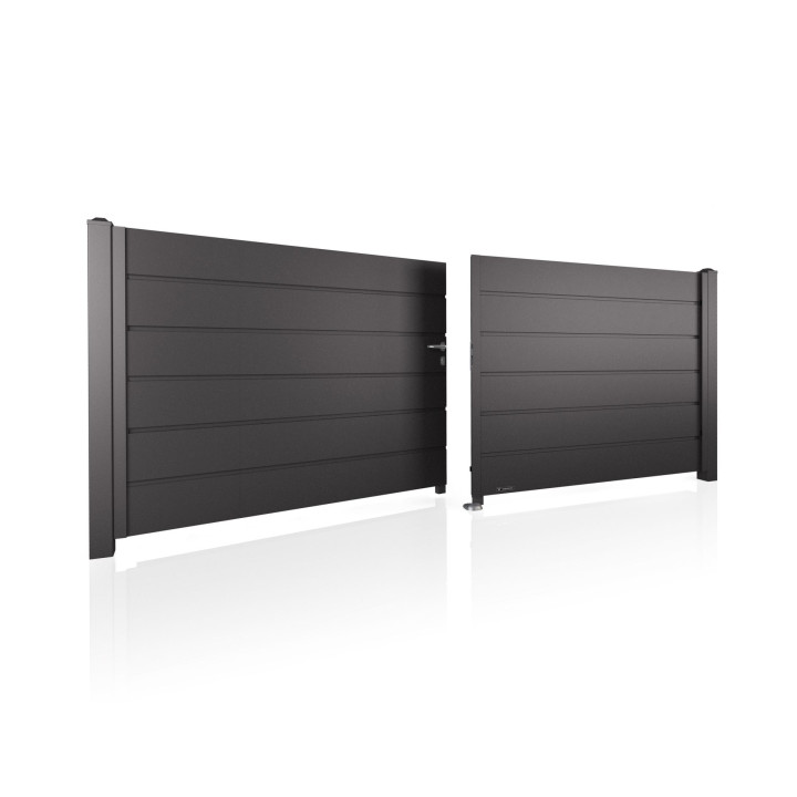 Brama dwuskrzydłowa HOME INCLUSIVE AW.10.200 (panel 250mm).