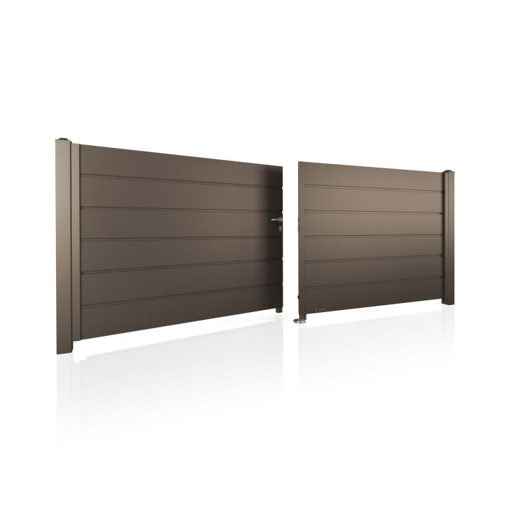 Brama dwuskrzydłowa HOME INCLUSIVE AW.10.200 (panel 250mm).