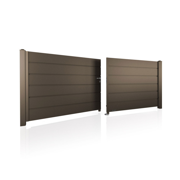 Brama dwuskrzydłowa HOME INCLUSIVE AW.10.200 (panel 250mm).