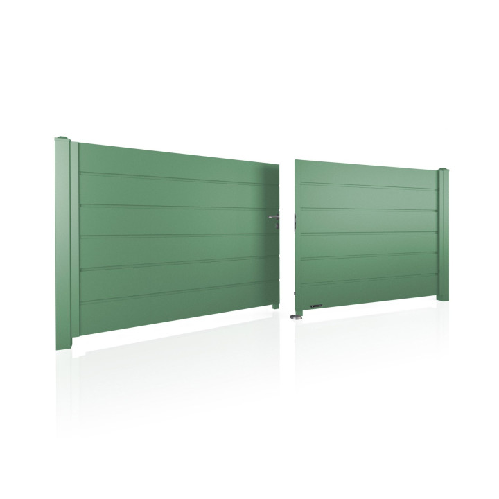 Brama dwuskrzydłowa HOME INCLUSIVE AW.10.200 (panel 250mm).