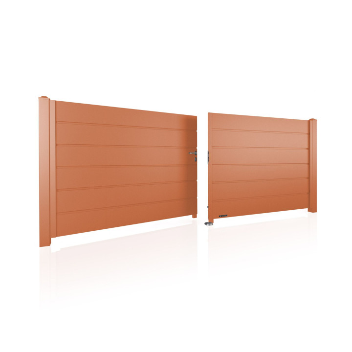 Brama dwuskrzydłowa HOME INCLUSIVE AW.10.200 (panel 250mm).