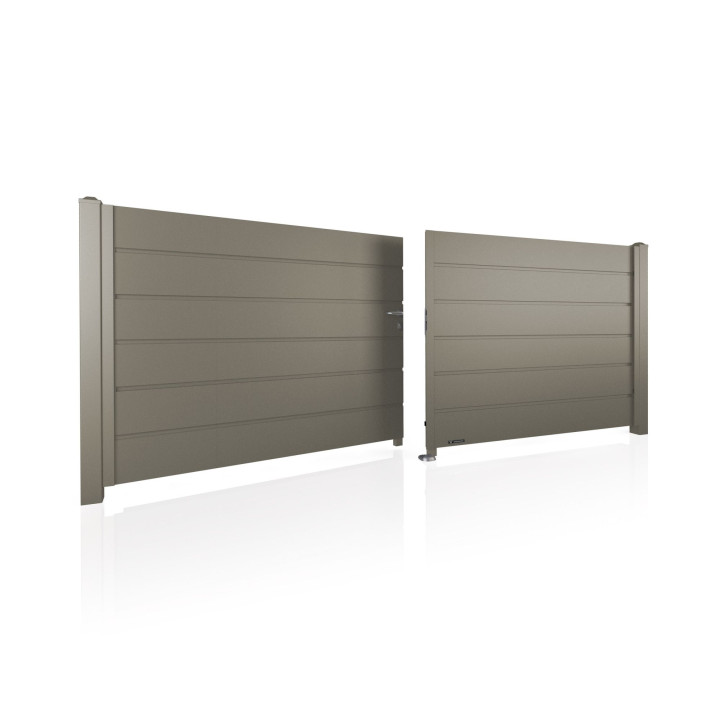 Brama dwuskrzydłowa HOME INCLUSIVE AW.10.200 (panel 250mm).