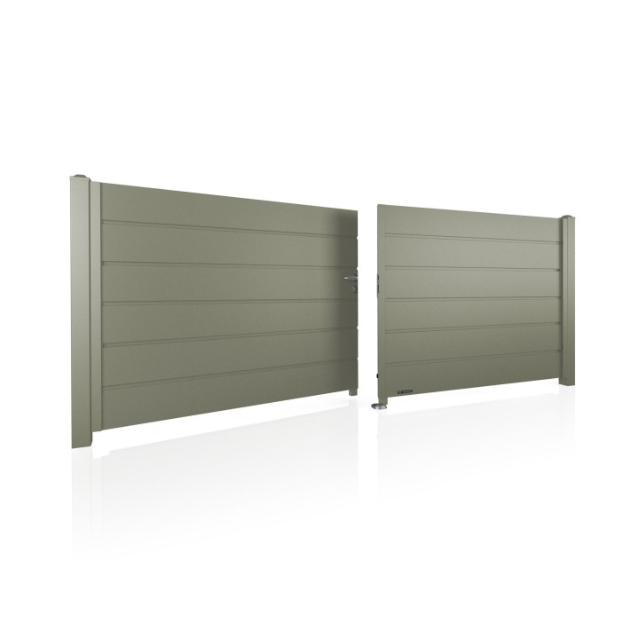 Brama dwuskrzydłowa HOME INCLUSIVE AW.10.200 (panel 250mm).