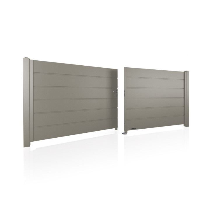 Brama dwuskrzydłowa HOME INCLUSIVE AW.10.200 (panel 250mm).