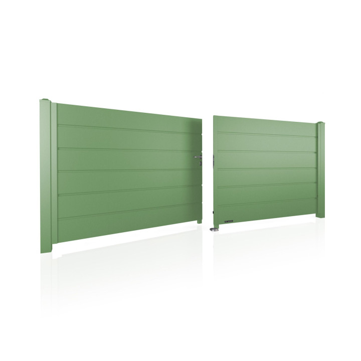 Brama dwuskrzydłowa HOME INCLUSIVE AW.10.200 (panel 250mm).