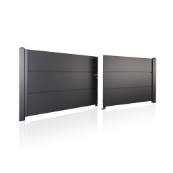 Brama dwuskrzydłowa HOME INCLUSIVE AW.10.200 (panel 500mm).