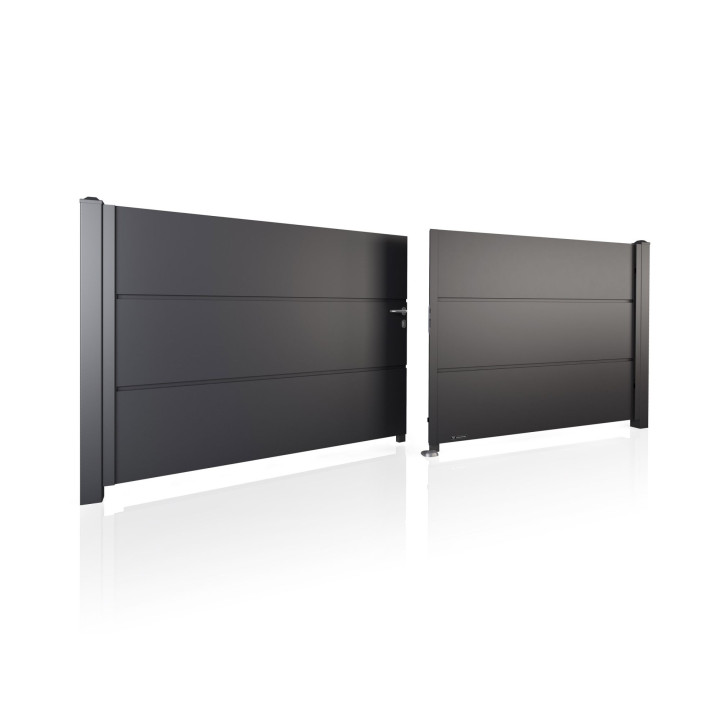 Brama dwuskrzydłowa HOME INCLUSIVE AW.10.200 (panel 500mm).