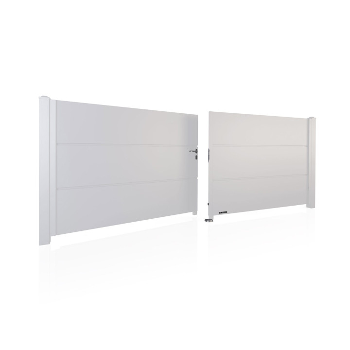 Brama dwuskrzydłowa HOME INCLUSIVE AW.10.200 (panel 500mm).