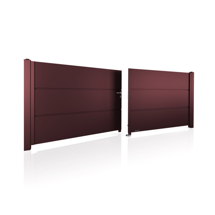 Brama dwuskrzydłowa HOME INCLUSIVE AW.10.200 (panel 500mm).