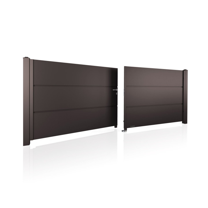 Brama dwuskrzydłowa HOME INCLUSIVE AW.10.200 (panel 500mm).