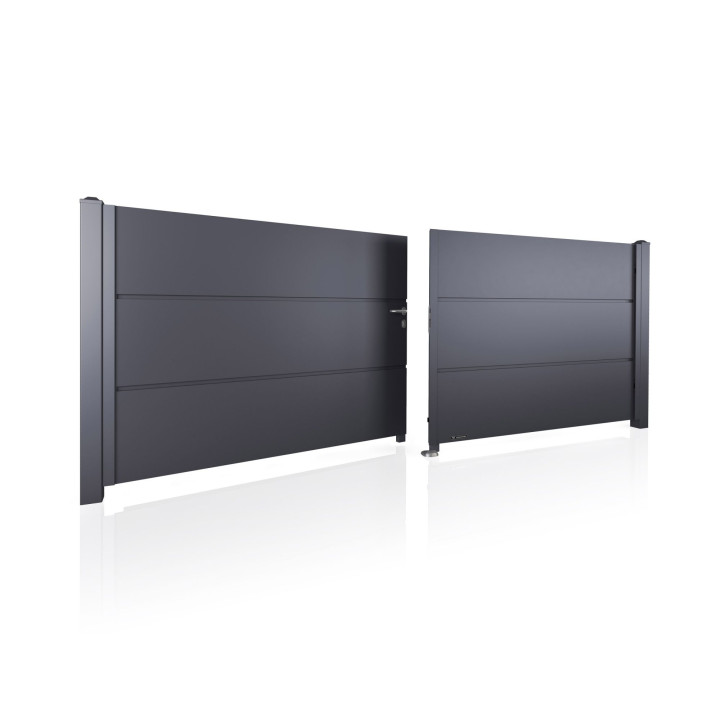 Brama dwuskrzydłowa HOME INCLUSIVE AW.10.200 (panel 500mm).