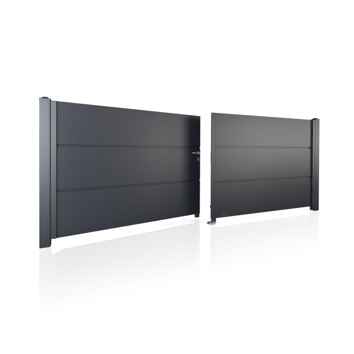 Brama dwuskrzydłowa HOME INCLUSIVE AW.10.200 (panel 500mm).